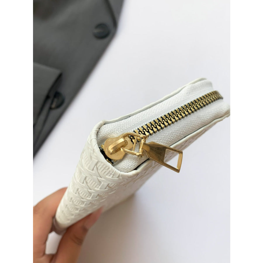 PU Leather Solid Color Wallet Apparel and Accessories