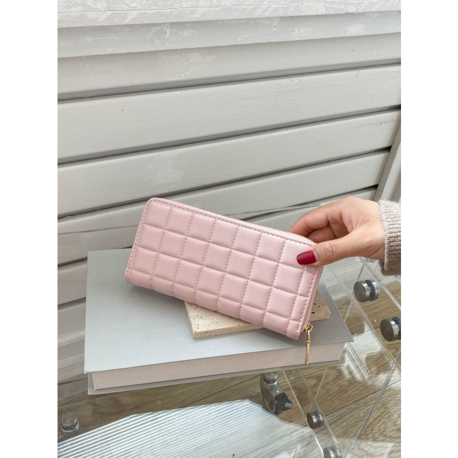 PU Leather Solid Color Wallet Apparel and Accessories