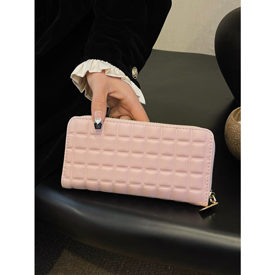 PU Leather Solid Color Wallet Apparel and Accessories