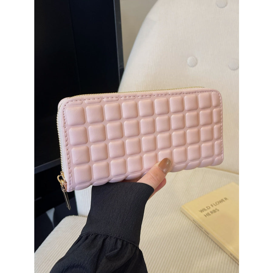 PU Leather Solid Color Wallet Apparel and Accessories