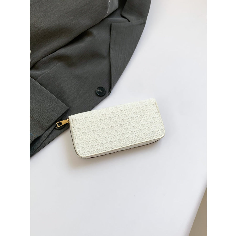 PU Leather Solid Color Wallet Apparel and Accessories