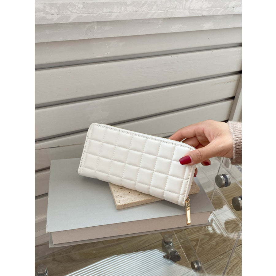 PU Leather Solid Color Wallet Apparel and Accessories