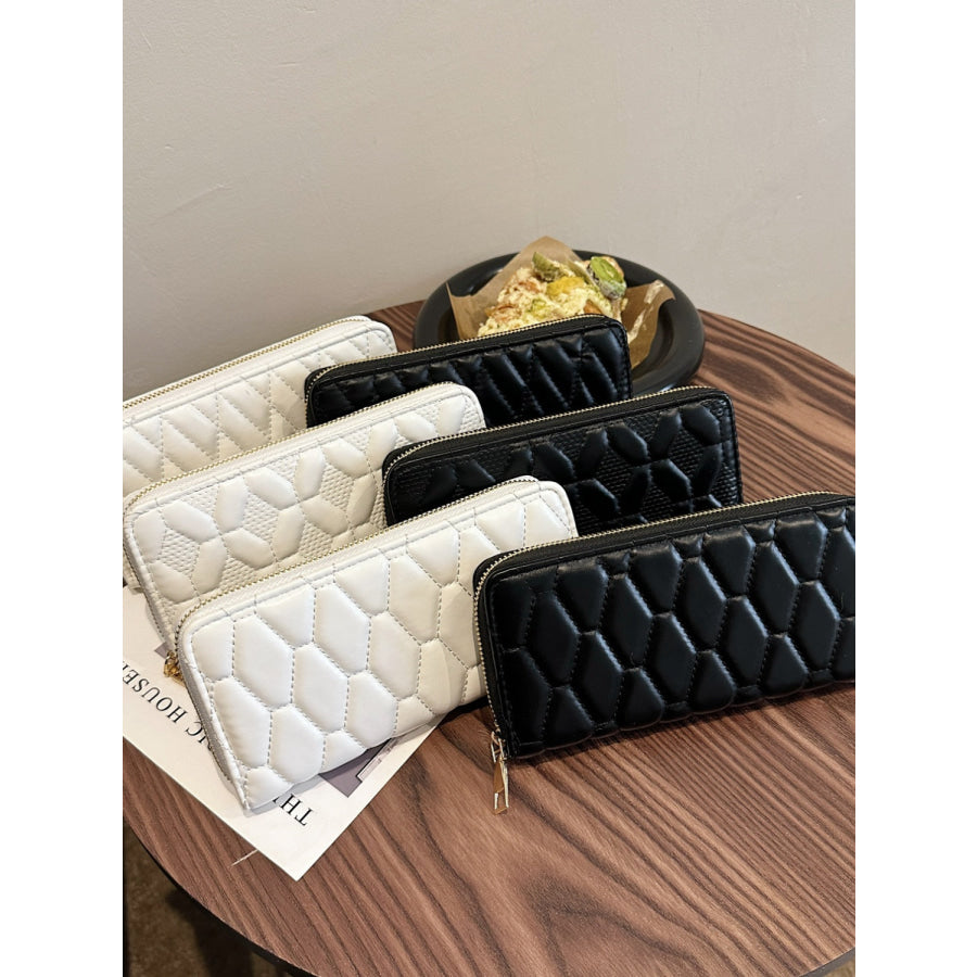 PU Leather Solid Color Wallet Apparel and Accessories
