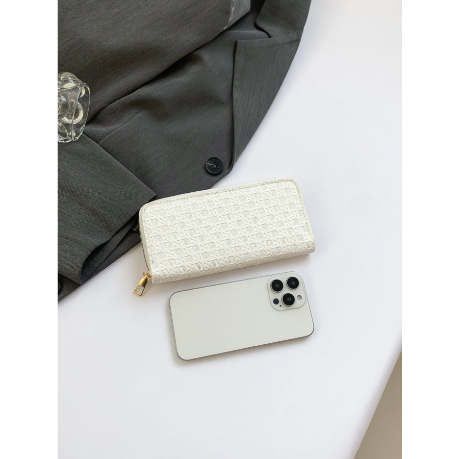 PU Leather Solid Color Wallet Apparel and Accessories
