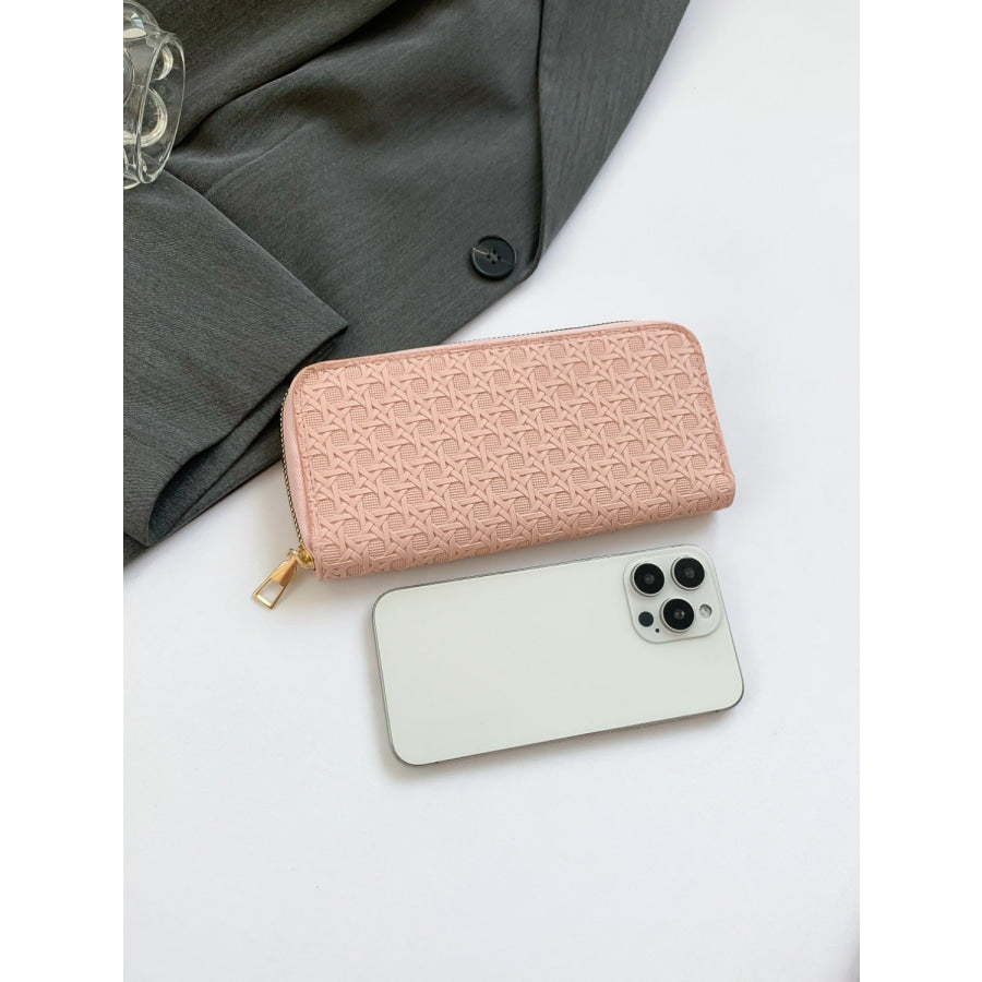 PU Leather Solid Color Wallet Apparel and Accessories