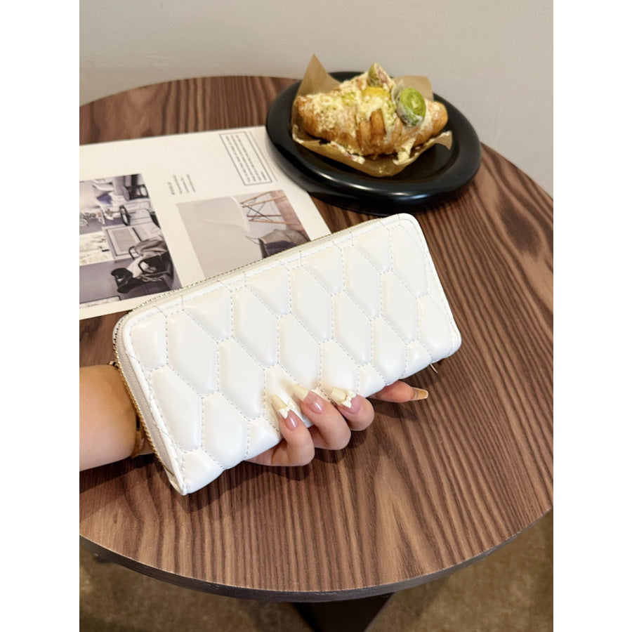 PU Leather Solid Color Wallet Apparel and Accessories