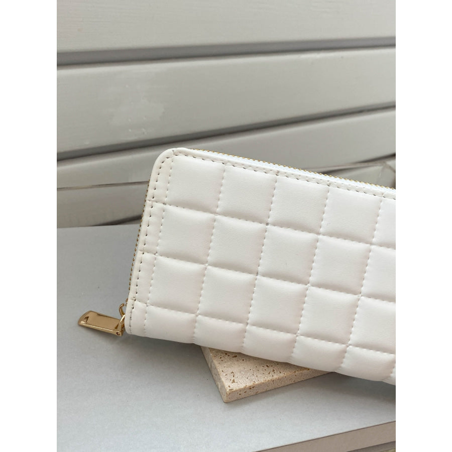 PU Leather Solid Color Wallet Apparel and Accessories