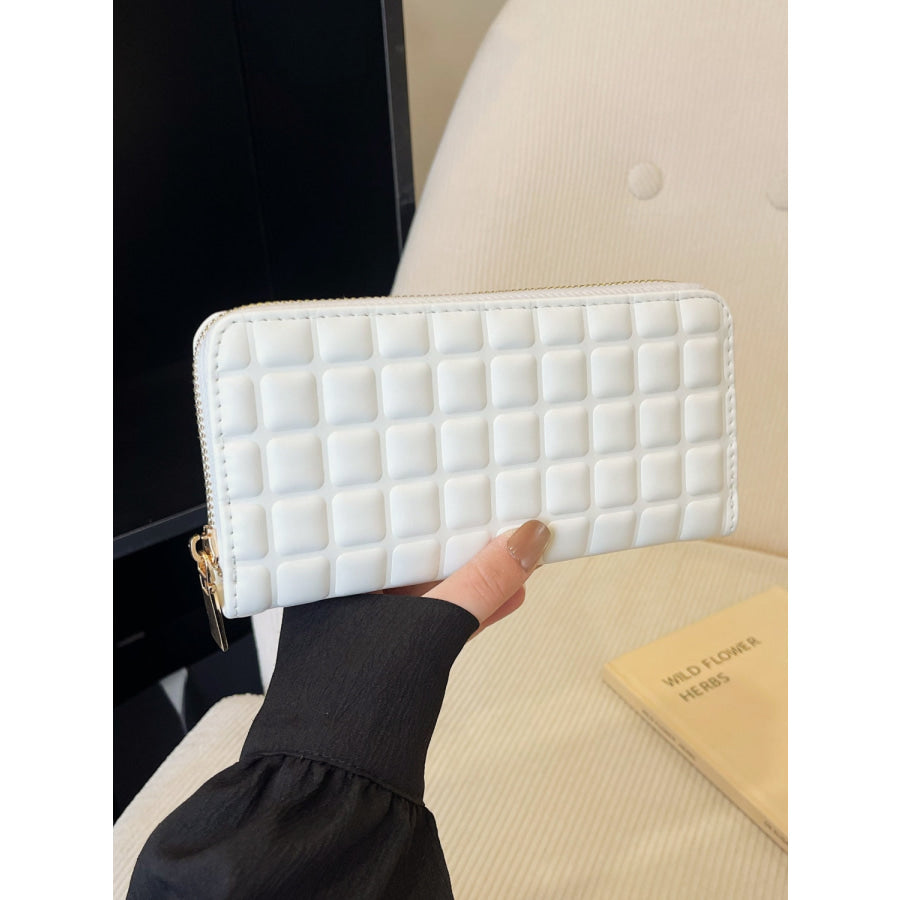 PU Leather Solid Color Wallet Apparel and Accessories