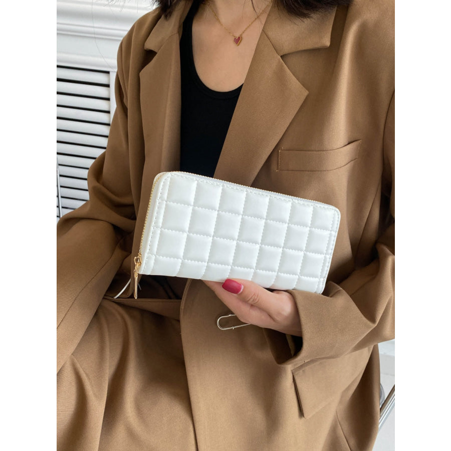 PU Leather Solid Color Wallet Apparel and Accessories