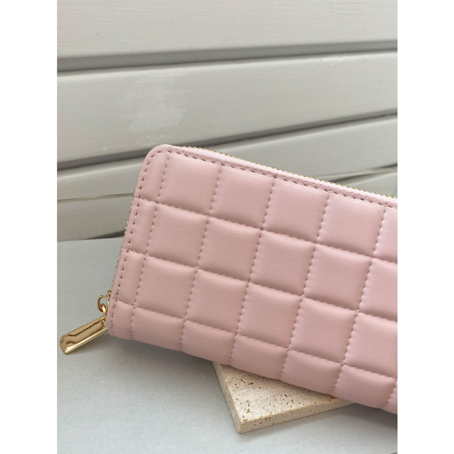 PU Leather Solid Color Wallet Apparel and Accessories