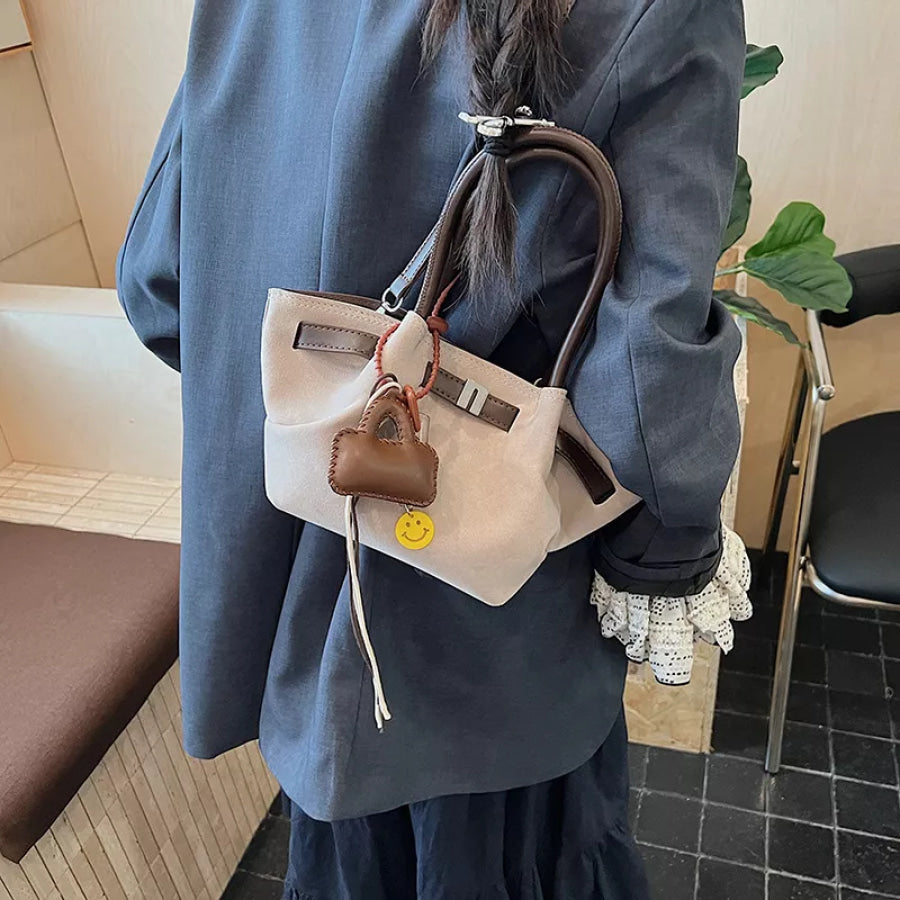 PU Leather Suede Mini Handbag Apparel and Accessories
