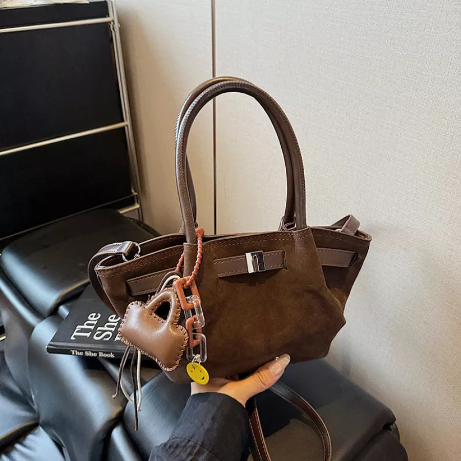 PU Leather Suede Mini Handbag Apparel and Accessories