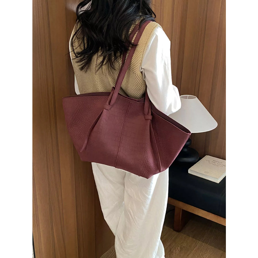 PU Leather Tote Bag Apparel and Accessories