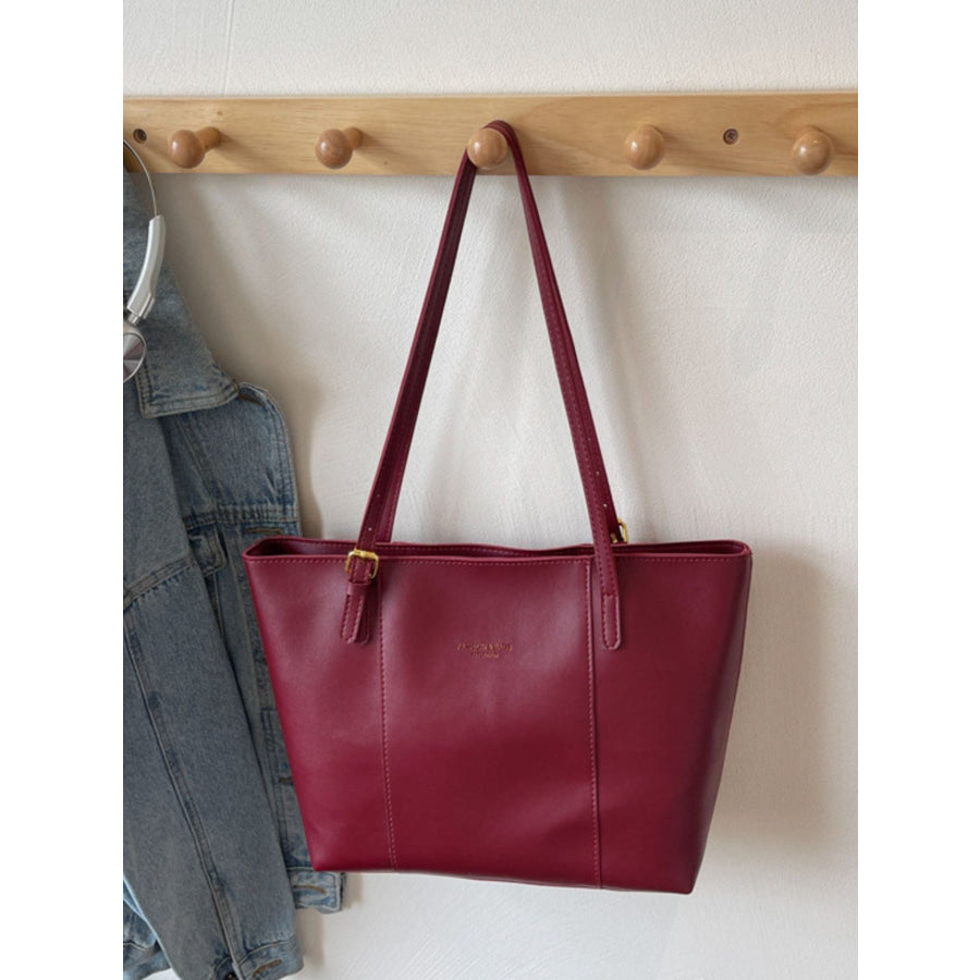 PU Leather Tote Bag Apparel and Accessories