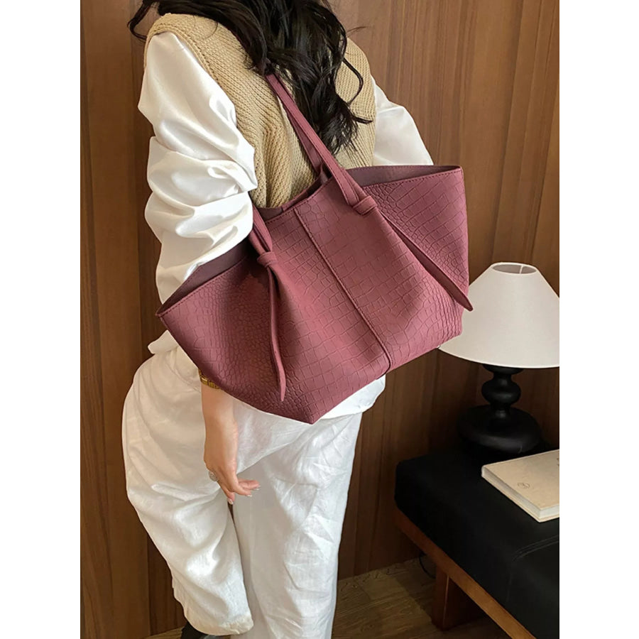 PU Leather Tote Bag Apparel and Accessories