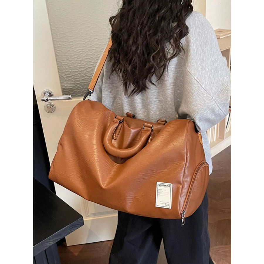 PU Leather Travel Bag Apparel and Accessories