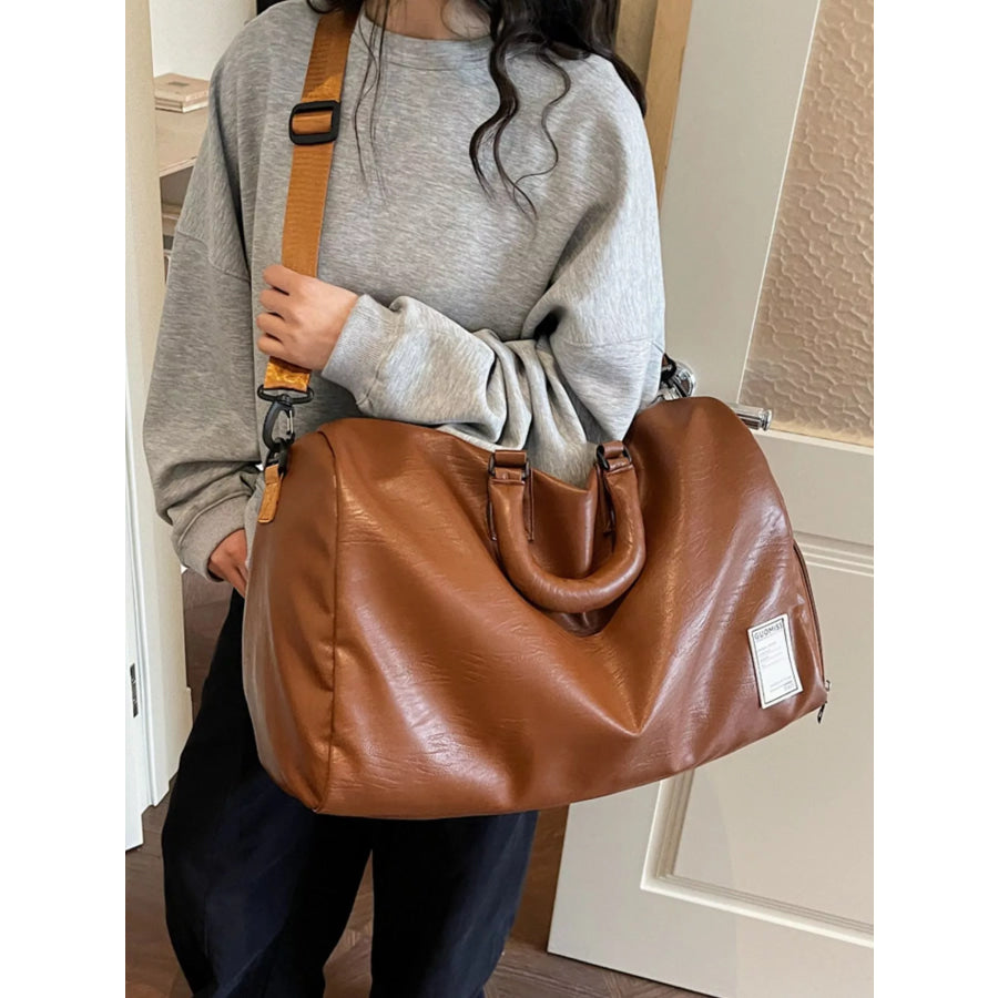 PU Leather Travel Bag Apparel and Accessories