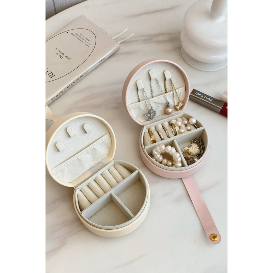 PU Leather Travel Jewelry Box Apparel and Accessories