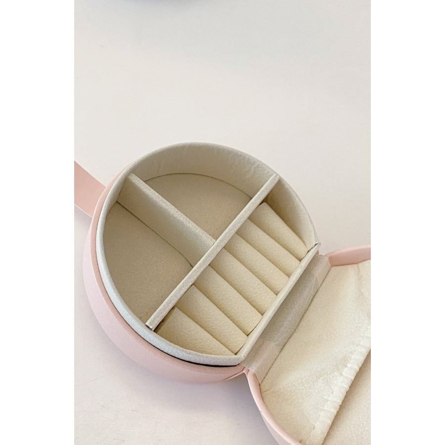 PU Leather Travel Jewelry Box Apparel and Accessories