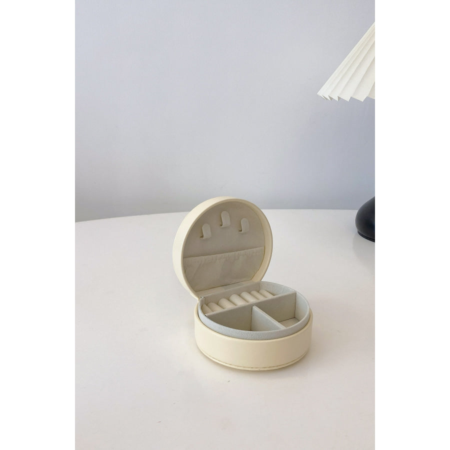 PU Leather Travel Jewelry Box Apparel and Accessories