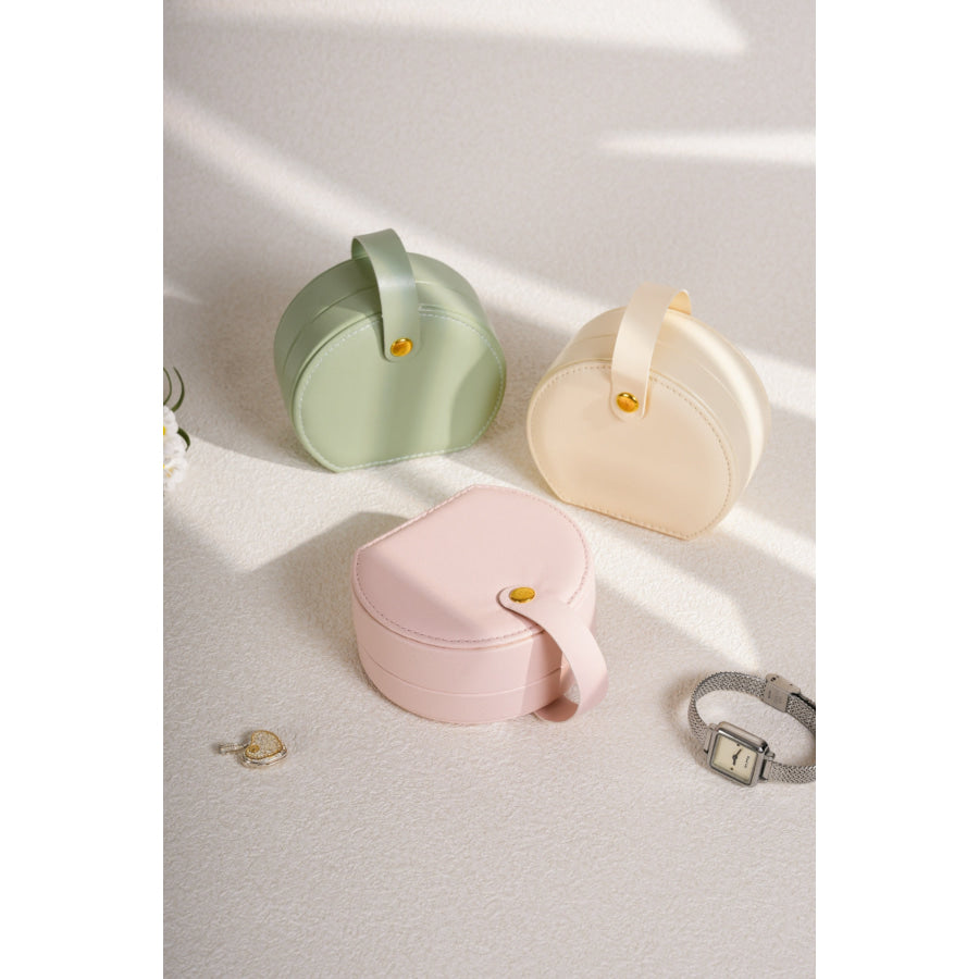 PU Leather Travel Jewelry Box Apparel and Accessories