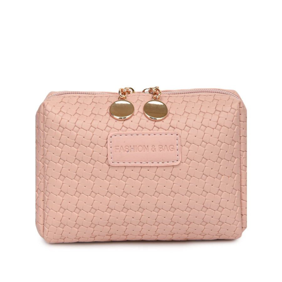PU Leather Woven Clutch Apparel and Accessories