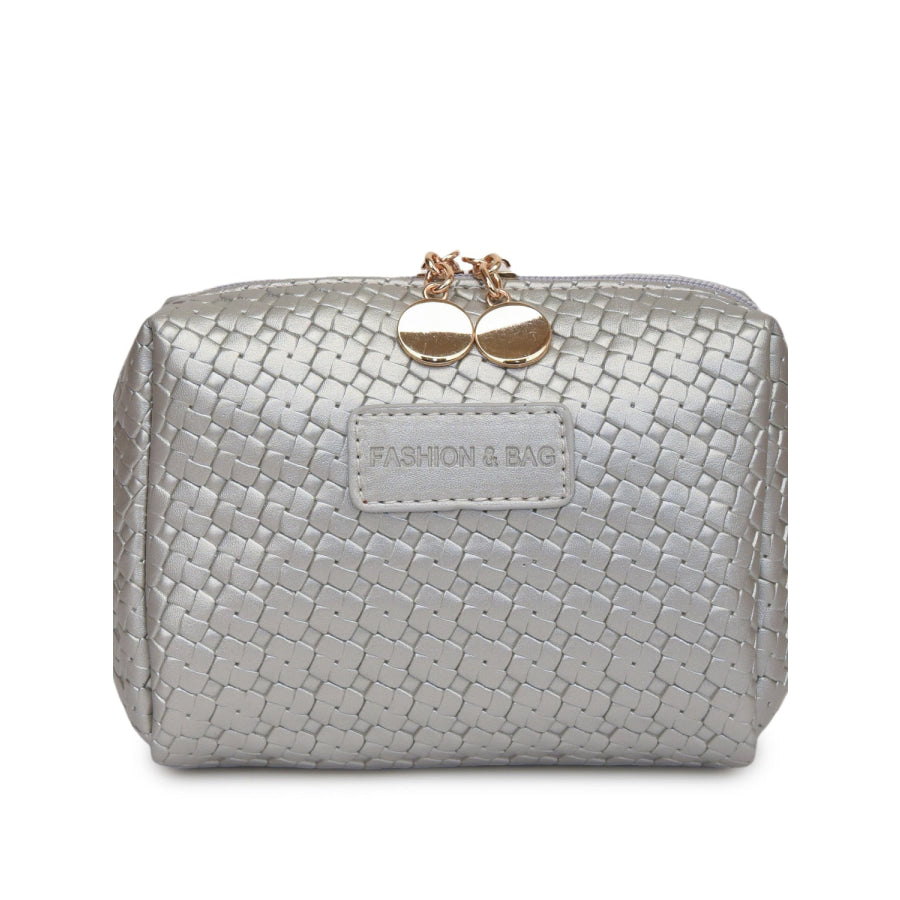 PU Leather Woven Clutch Apparel and Accessories