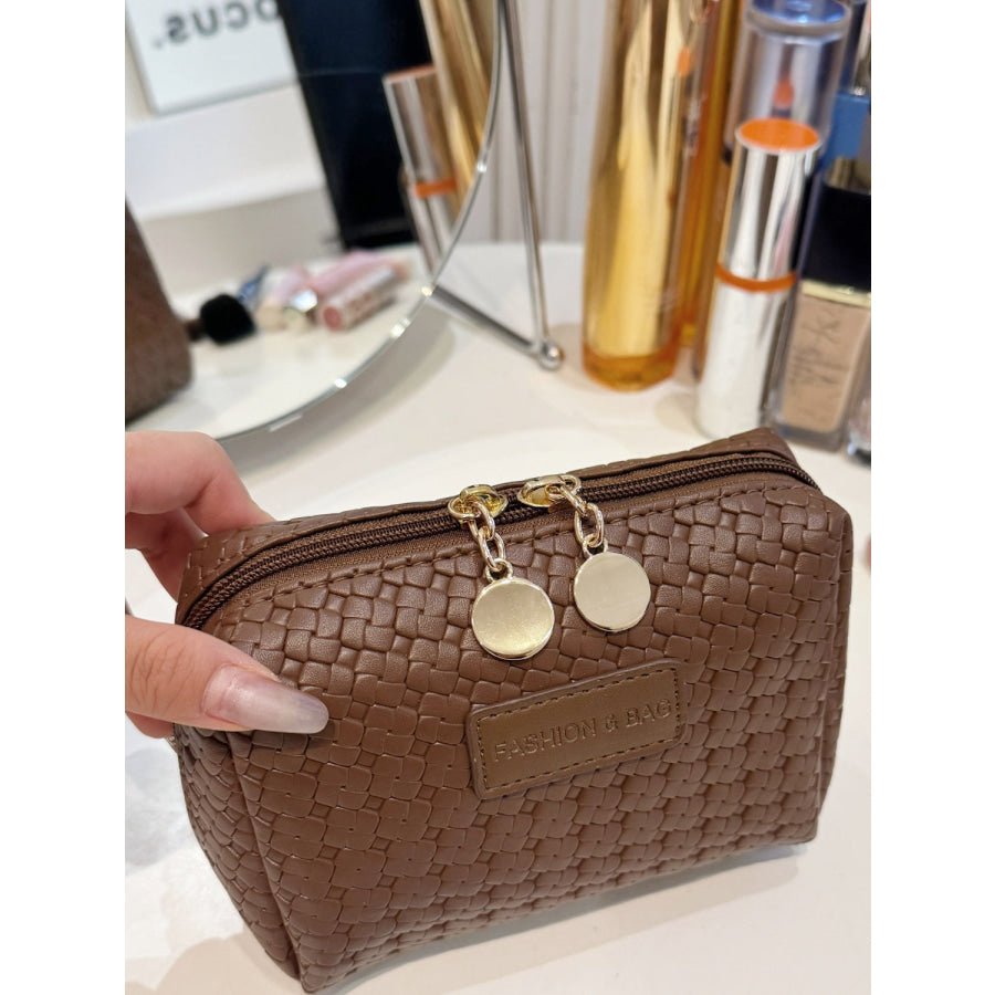 PU Leather Woven Clutch Apparel and Accessories