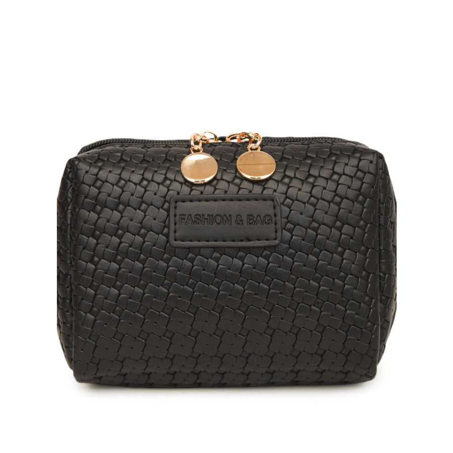 PU Leather Woven Clutch Apparel and Accessories