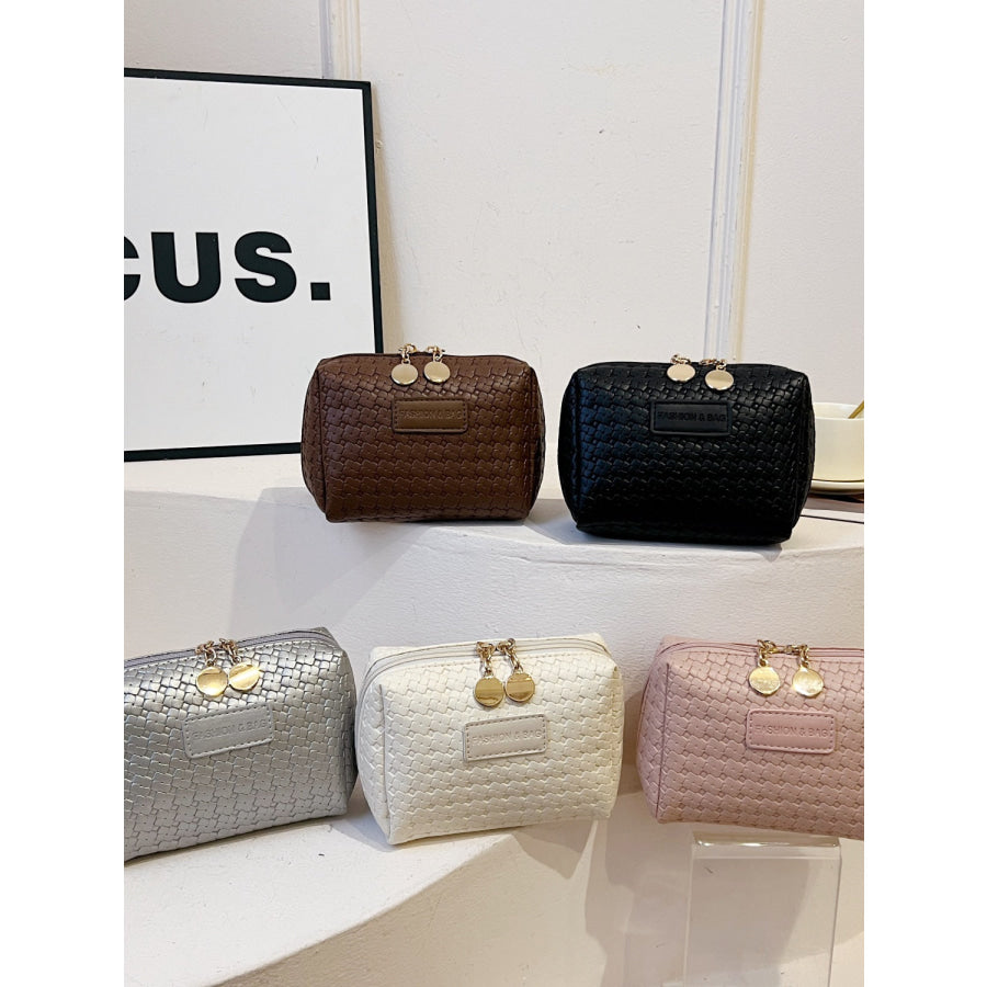PU Leather Woven Clutch Apparel and Accessories