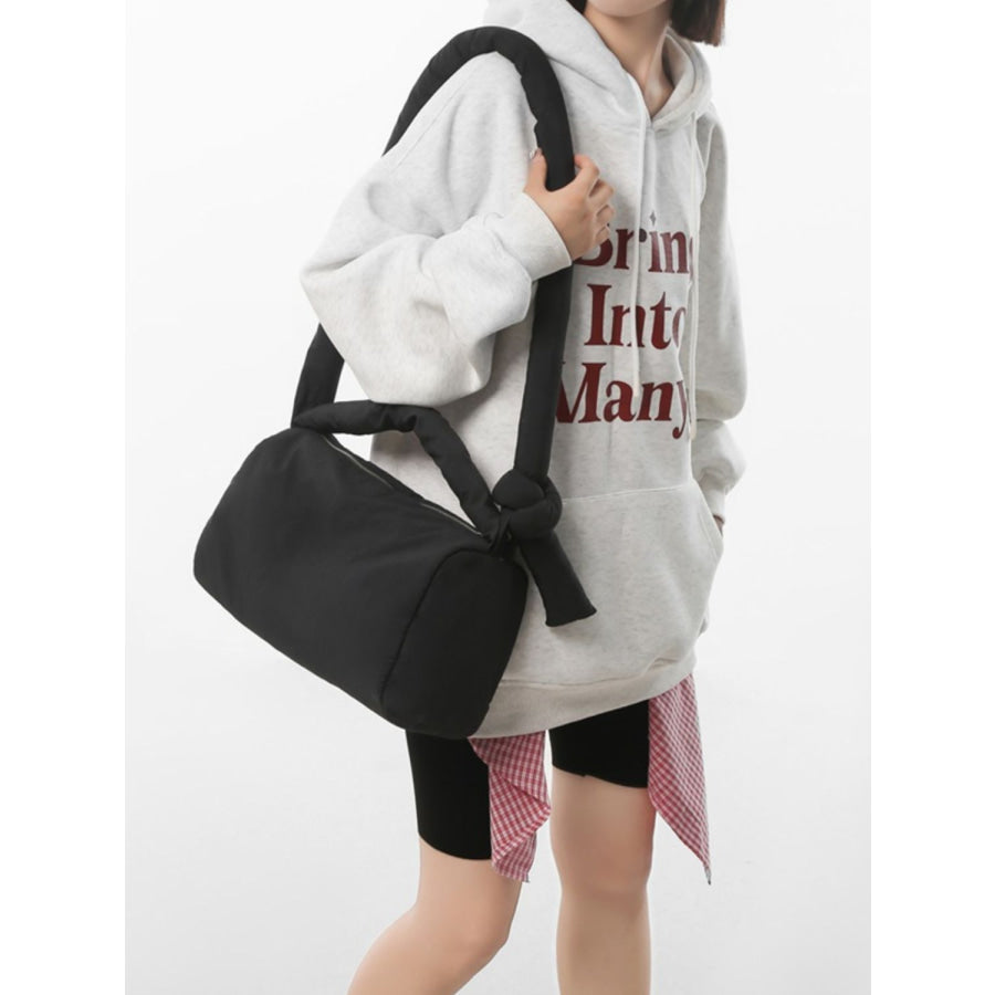 Puffy Nylon Medium Crossbody Bag Apparel and Accessories