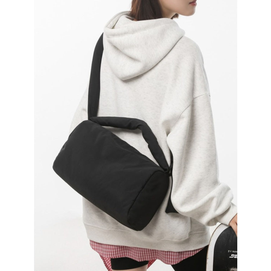 Puffy Nylon Medium Crossbody Bag Apparel and Accessories