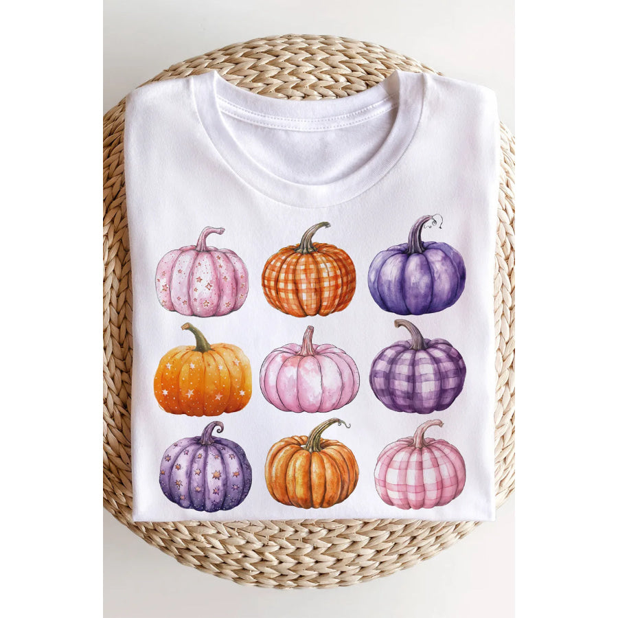 Pumpkin Graphic Long Sleeve Sweatshirt Apparel and Accessories