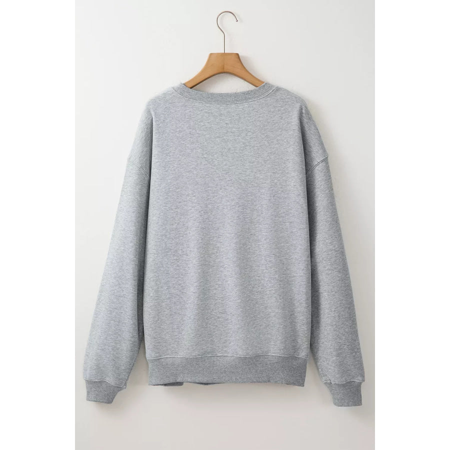 PUMPKIN SEASON Oversized Pullover Sweatshirt Apparel and Accessories