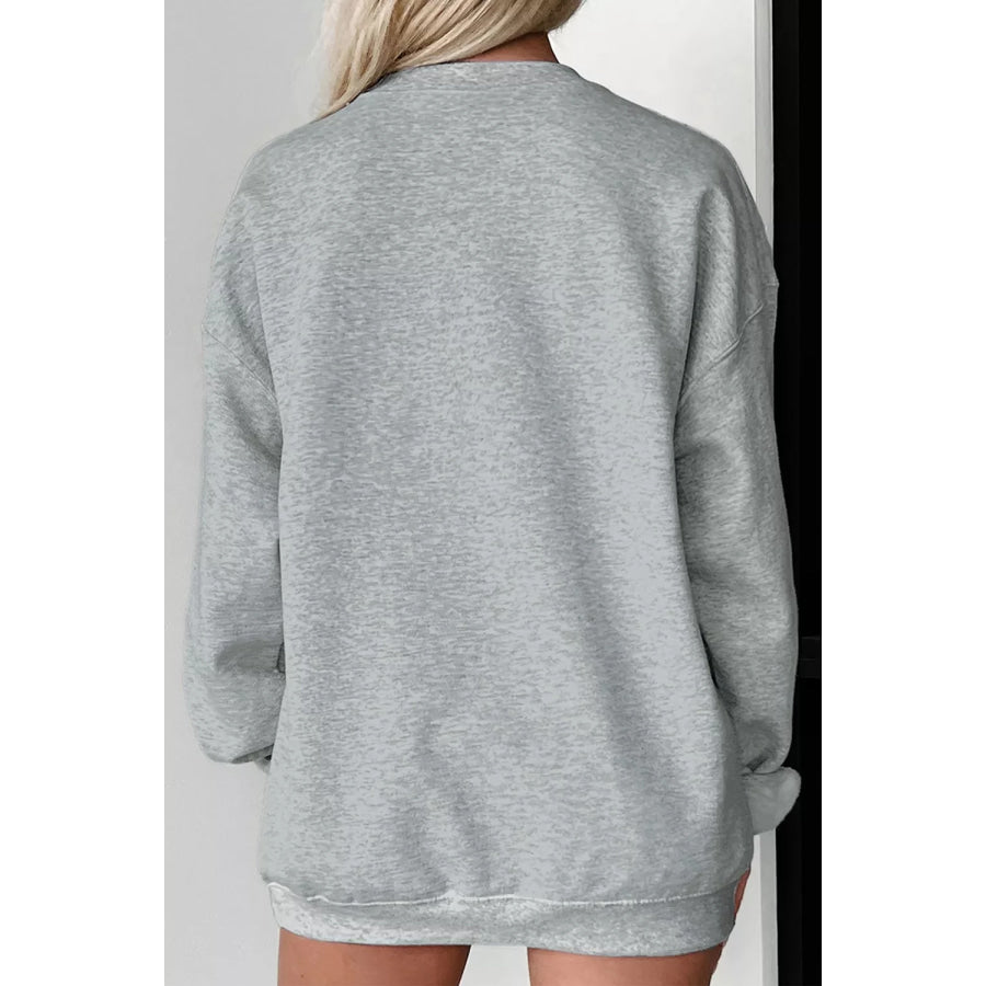 PUMPKIN SEASON Oversized Pullover Sweatshirt Apparel and Accessories