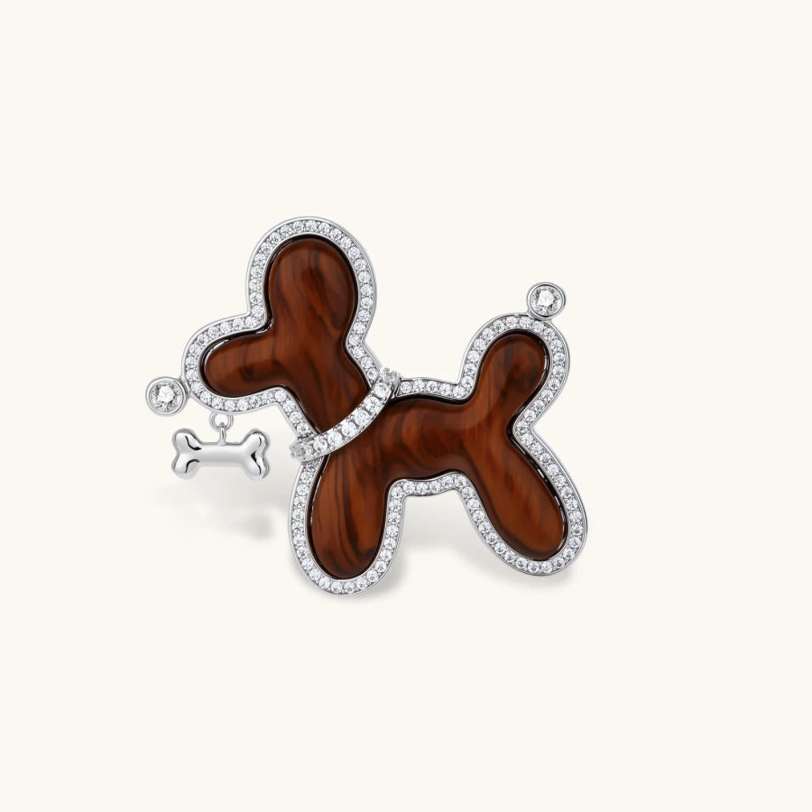 Pup Squad Brooch by Sandee Rain Boutique Pins