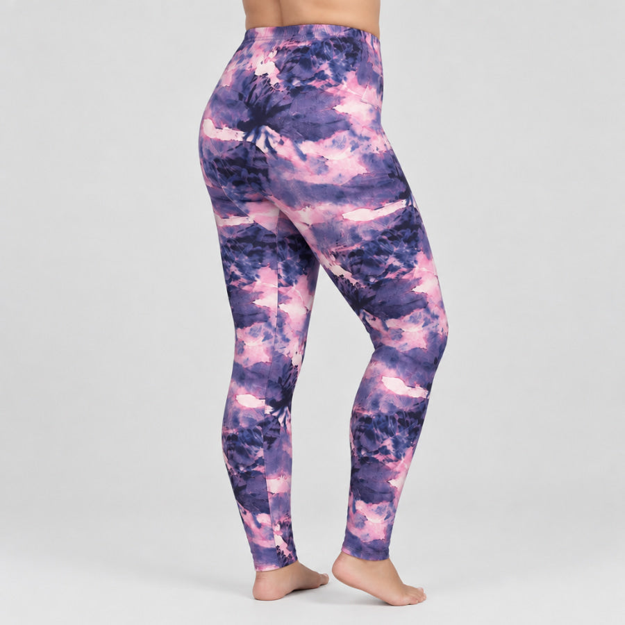 Purple Passion Leggings Extra Plus non yoga band