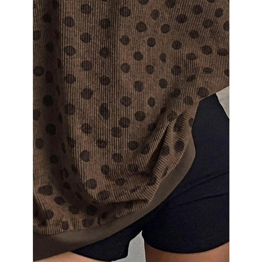 Quarter-Zip Corduroy Sweatshirt Apparel and Accessories