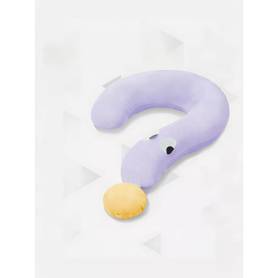 Question Mark Shaped Plush Pet Bed Lavender / S Apparel and Accessories