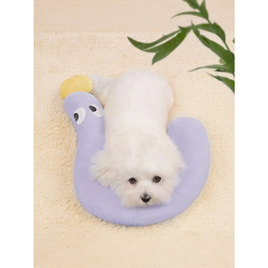 Question Mark Shaped Plush Pet Bed Lavender / S Apparel and Accessories