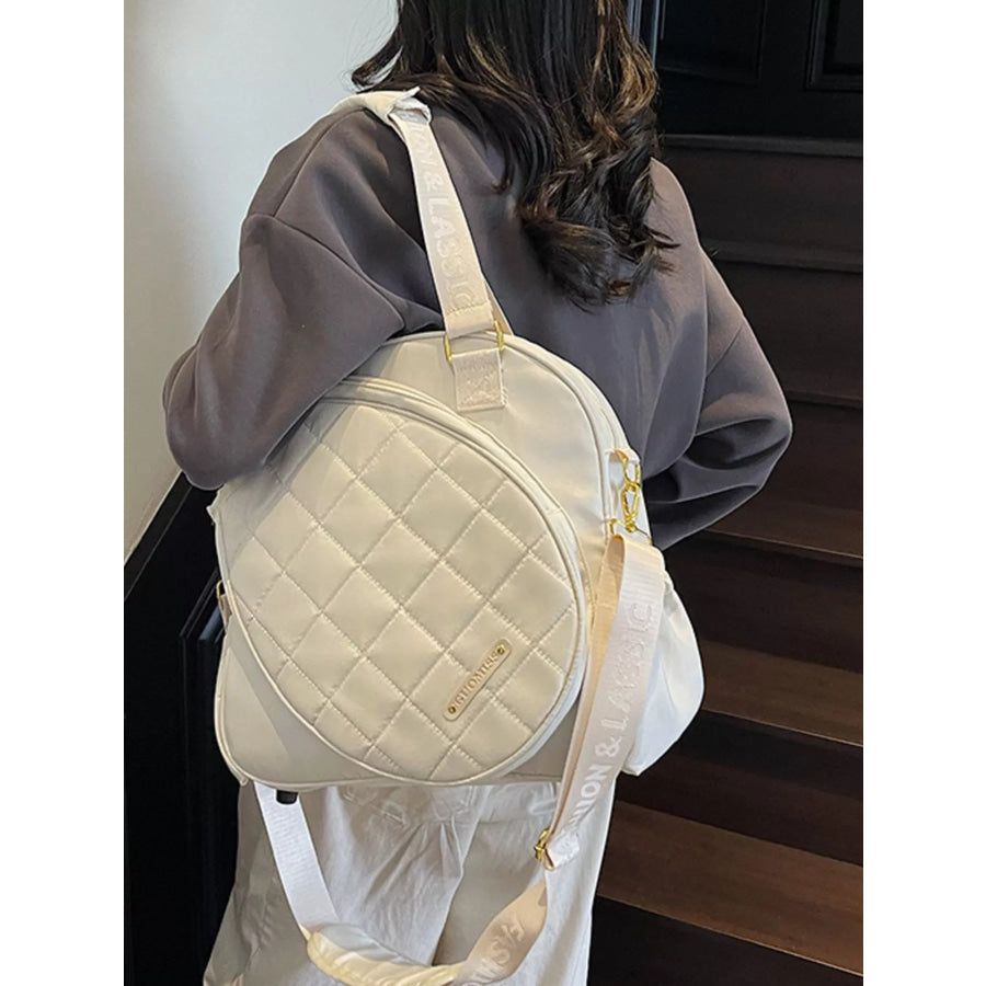 Quilted Badminton Racket Shoulder Bag Apparel and Accessories