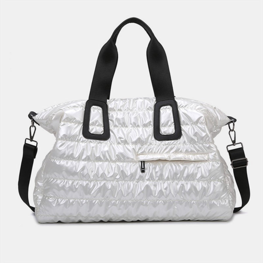 Quilted Nylon Oversize Travel Bag Apparel and Accessories