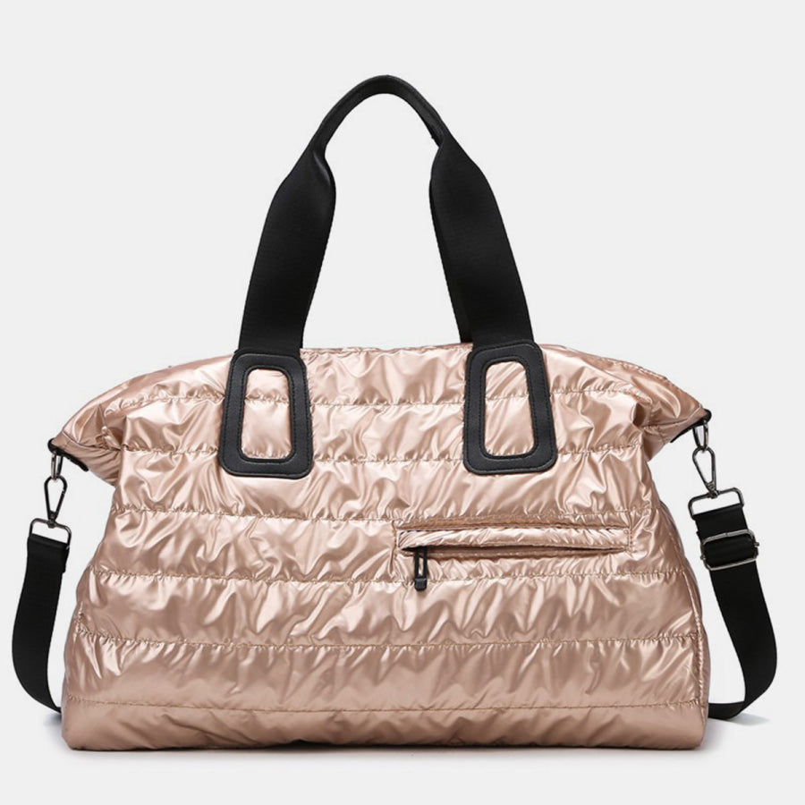 Quilted Nylon Oversize Travel Bag Apparel and Accessories