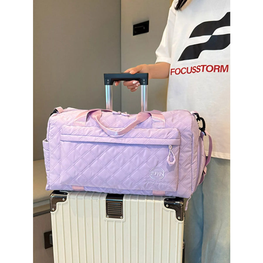 Quilted Oxford Cloth Travel Bag Apparel and Accessories