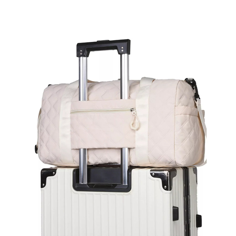 Quilted Oxford Cloth Travel Bag Apparel and Accessories
