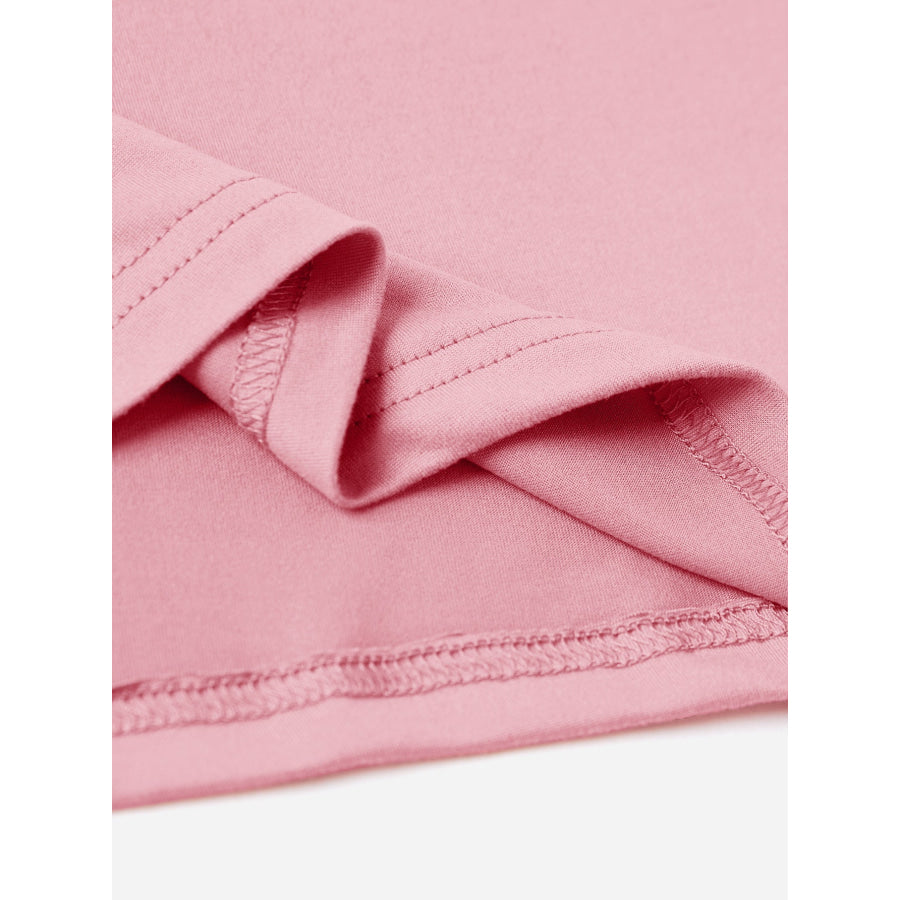 Rabbit Round Neck Short Sleeve T - Shirt Apparel and Accessories