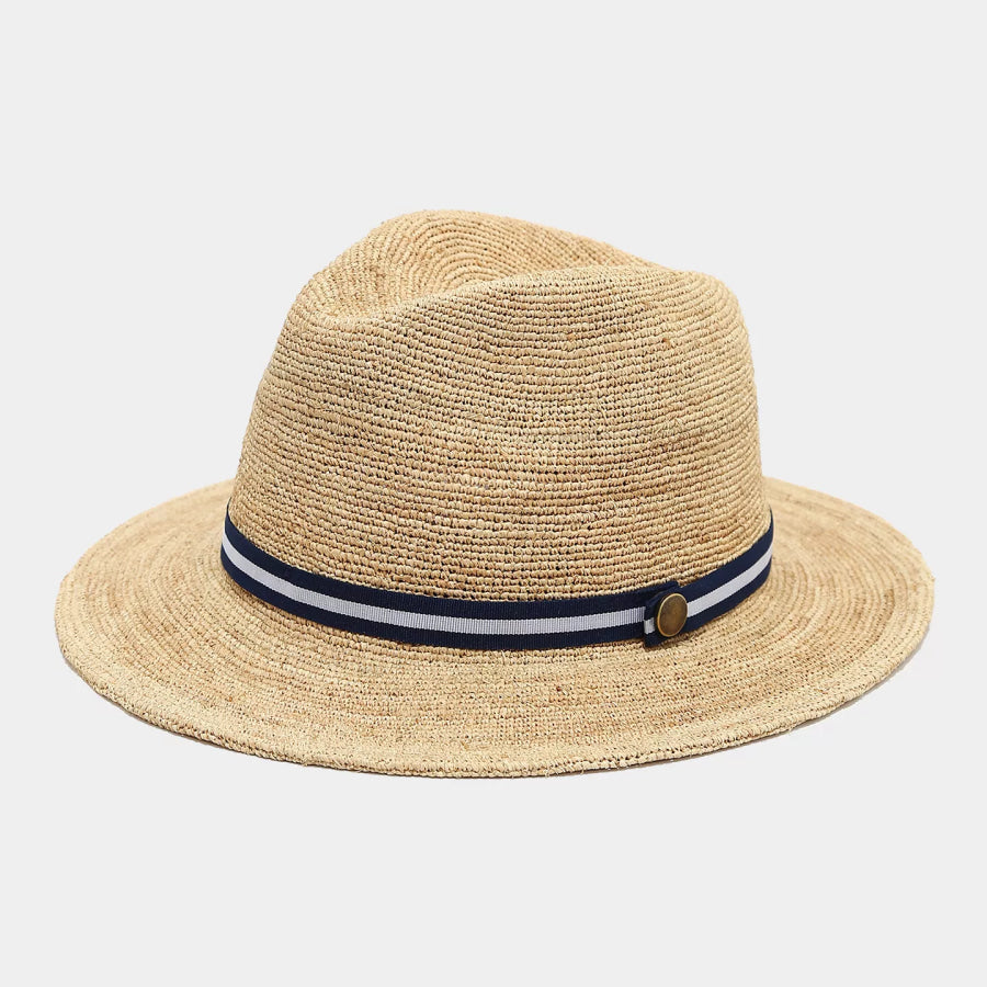 Raffia Grass Woven Hat Apparel and Accessories
