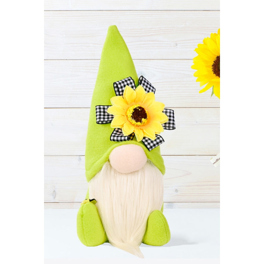 Random 3-Pack Sunflower Faceless Gnomes Green/Yellow/Black / One Size