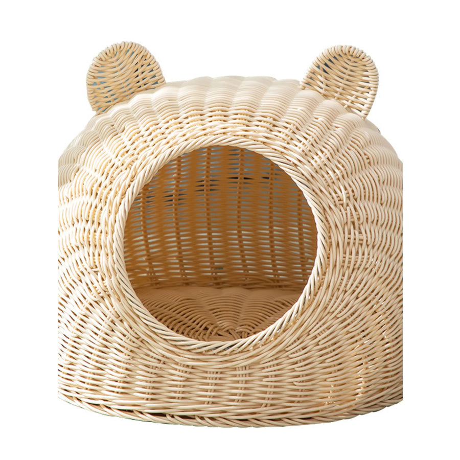 Rattan Washable Breathable Pet Nest Apparel and Accessories