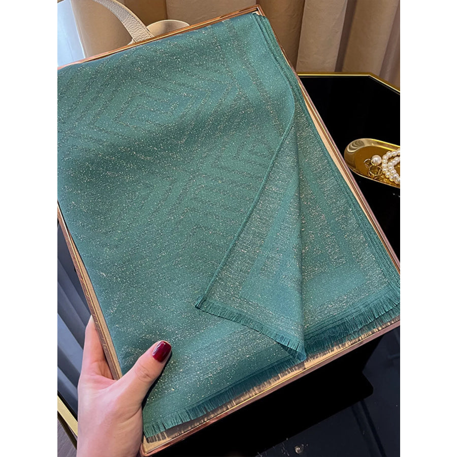 Raw Hem Lightweight Scarf Apparel and Accessories